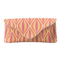 Modern Geo Echo Flapover Glasses Case