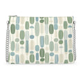 Modern Geo Nova Crossbody Bag With Chain
