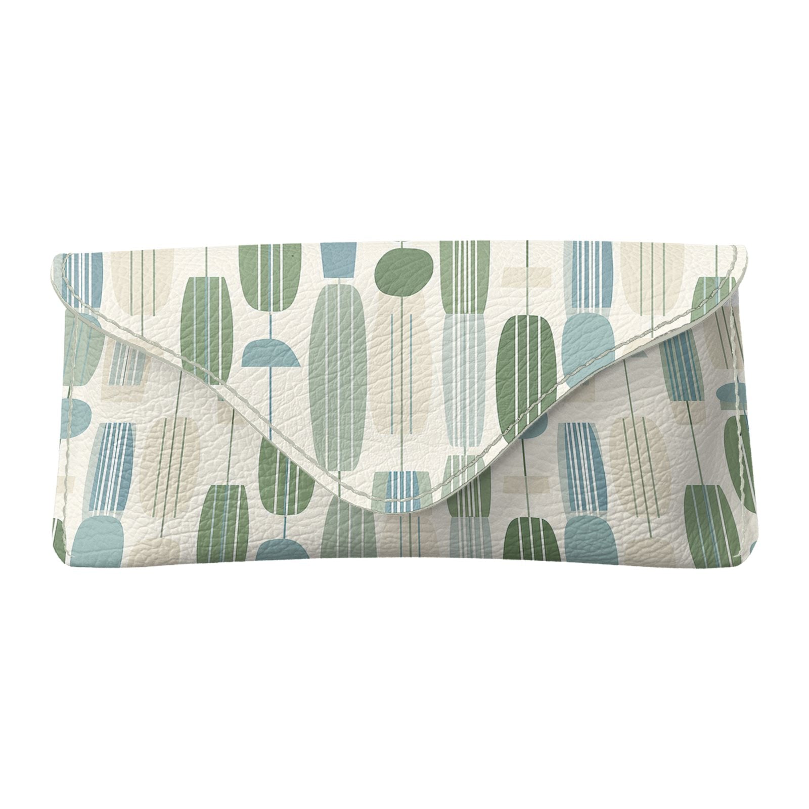 Modern Geo Nova Flapover Glasses Case