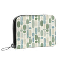 Modern Geo Nova Small Leather Zip Wallet
