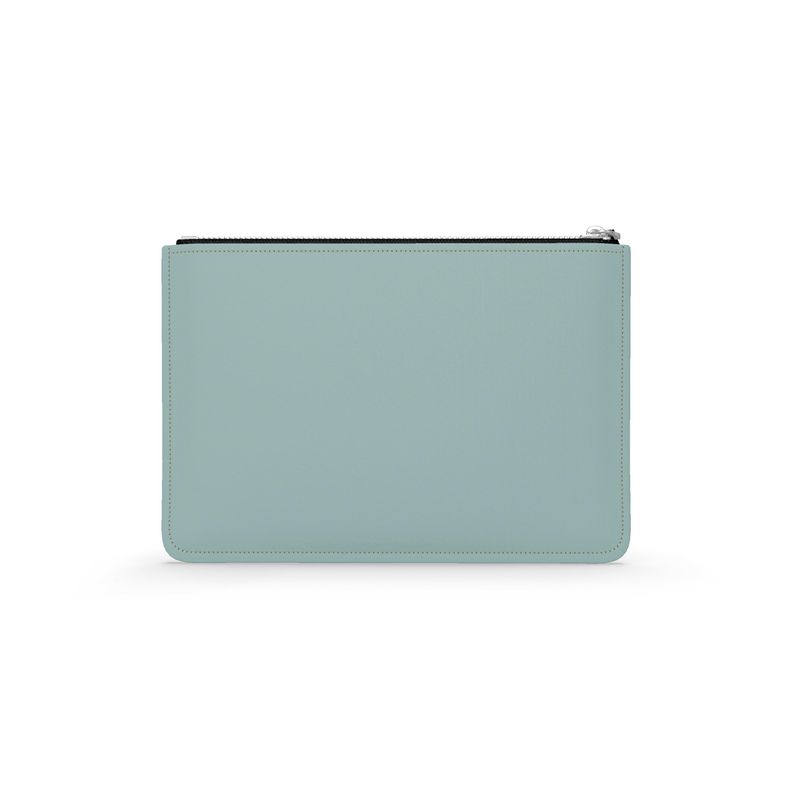 Modern Geo Nova Leather pouch