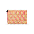 Modern Geo Echo Leather pouch
