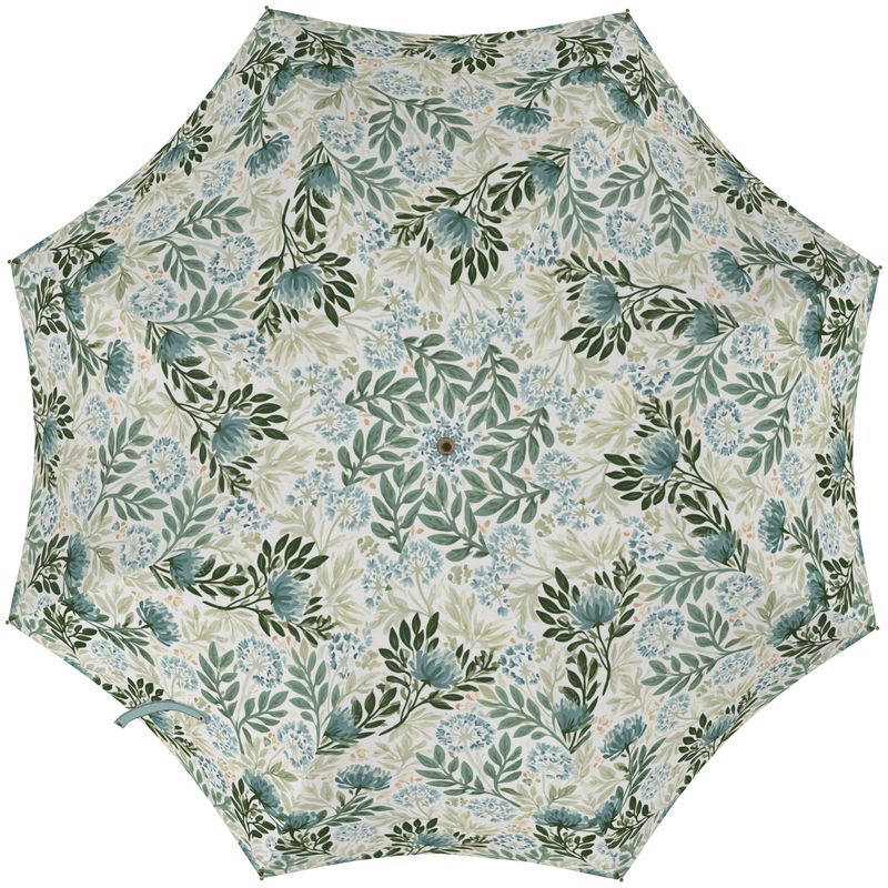 Wildflower Garden Blue Umbrella