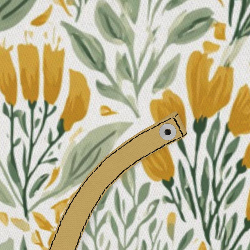 Wildflower Garden Gold Large Umbrella