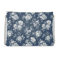 Chantilly Toile Leather Crossbody Bag With Chain