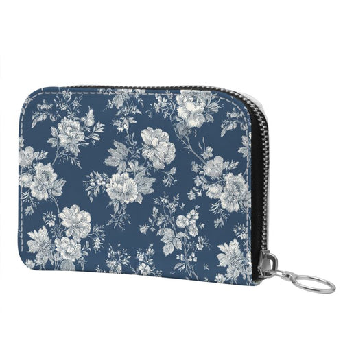 Chantilly Toile Small Leather Zip Wallet