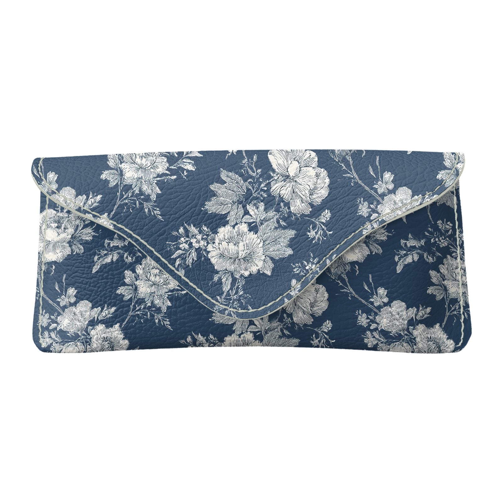 Chantilly Toile Flapover Glasses Case
