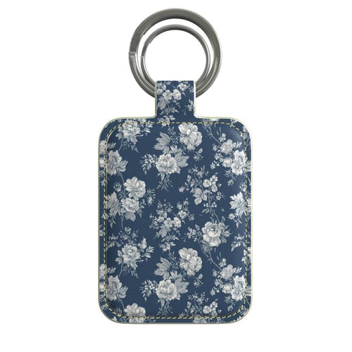 Chantilly Toile Leather Keyring