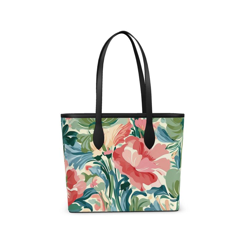 Garden Party Camilia Leather City Shopper