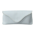 Harbor Stripe Lagoon Flapover Glasses Case