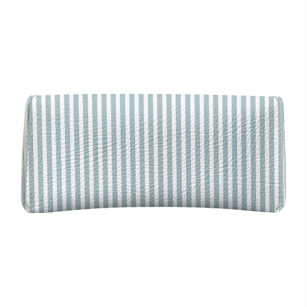 Harbor Stripe Lagoon Flapover Glasses Case