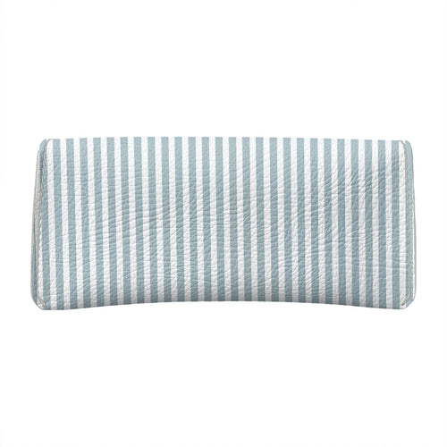 Harbor Stripe Lagoon Flapover Glasses Case