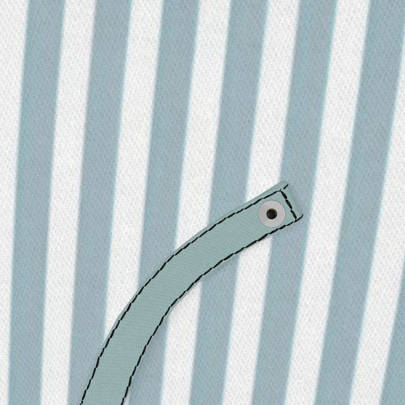 Harbor Stripe Lagoon Large Umbrella