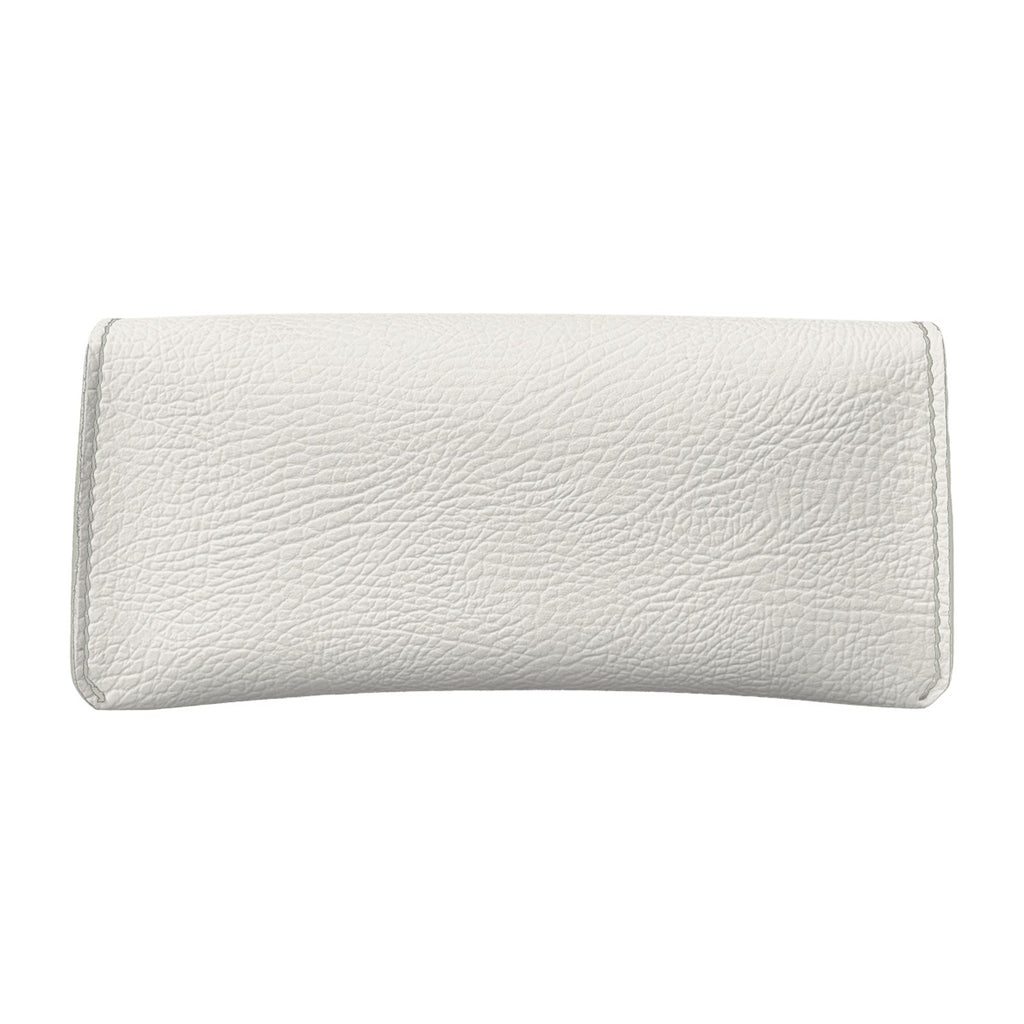 Leather Glasses Case in Linen