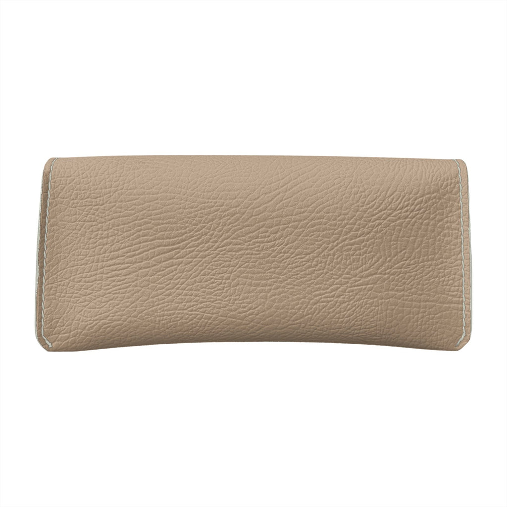 Leather Glasses Case in Saddle