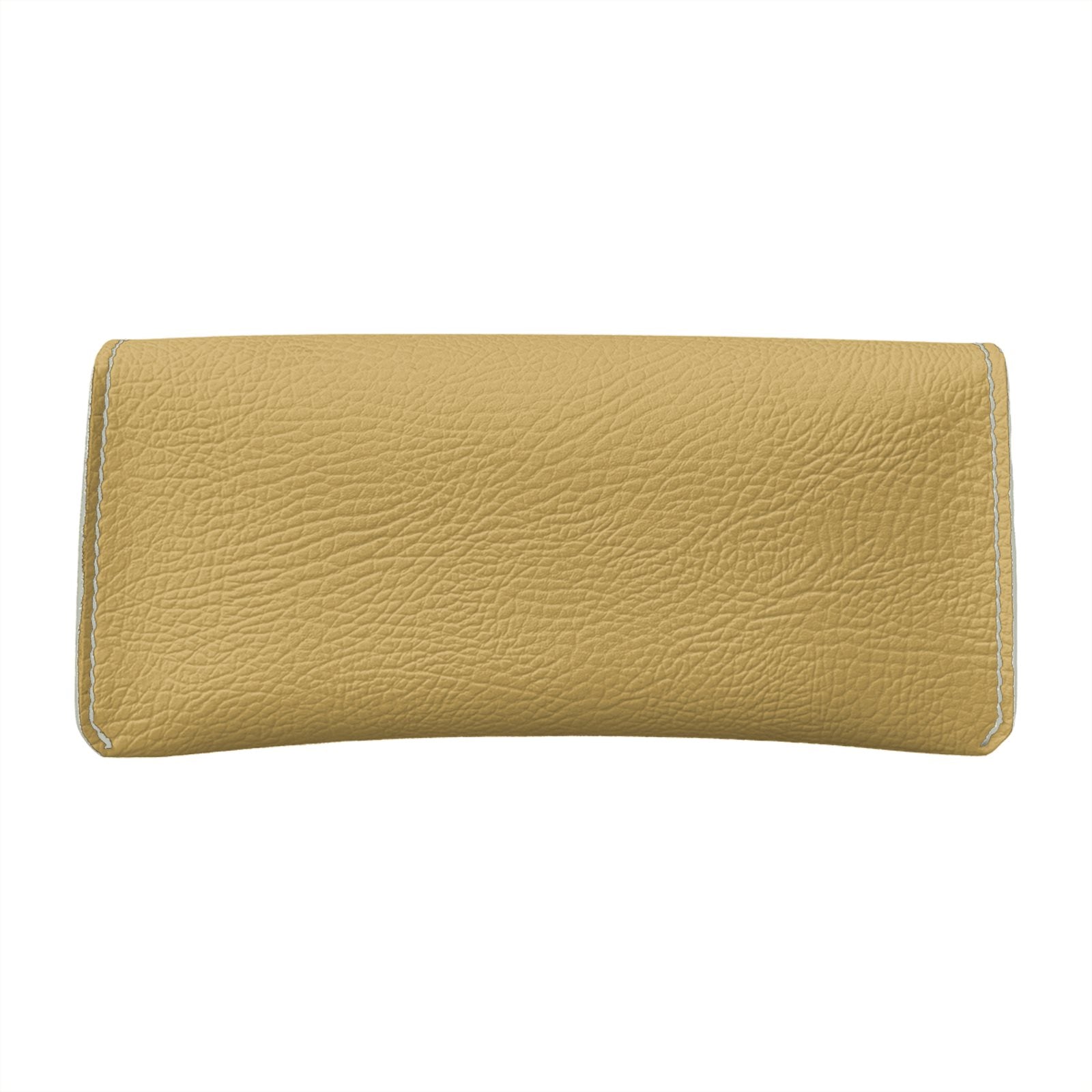 Leather Glasses Case in Marigold