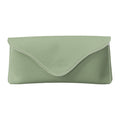 Leather Glasses Case in Sage
