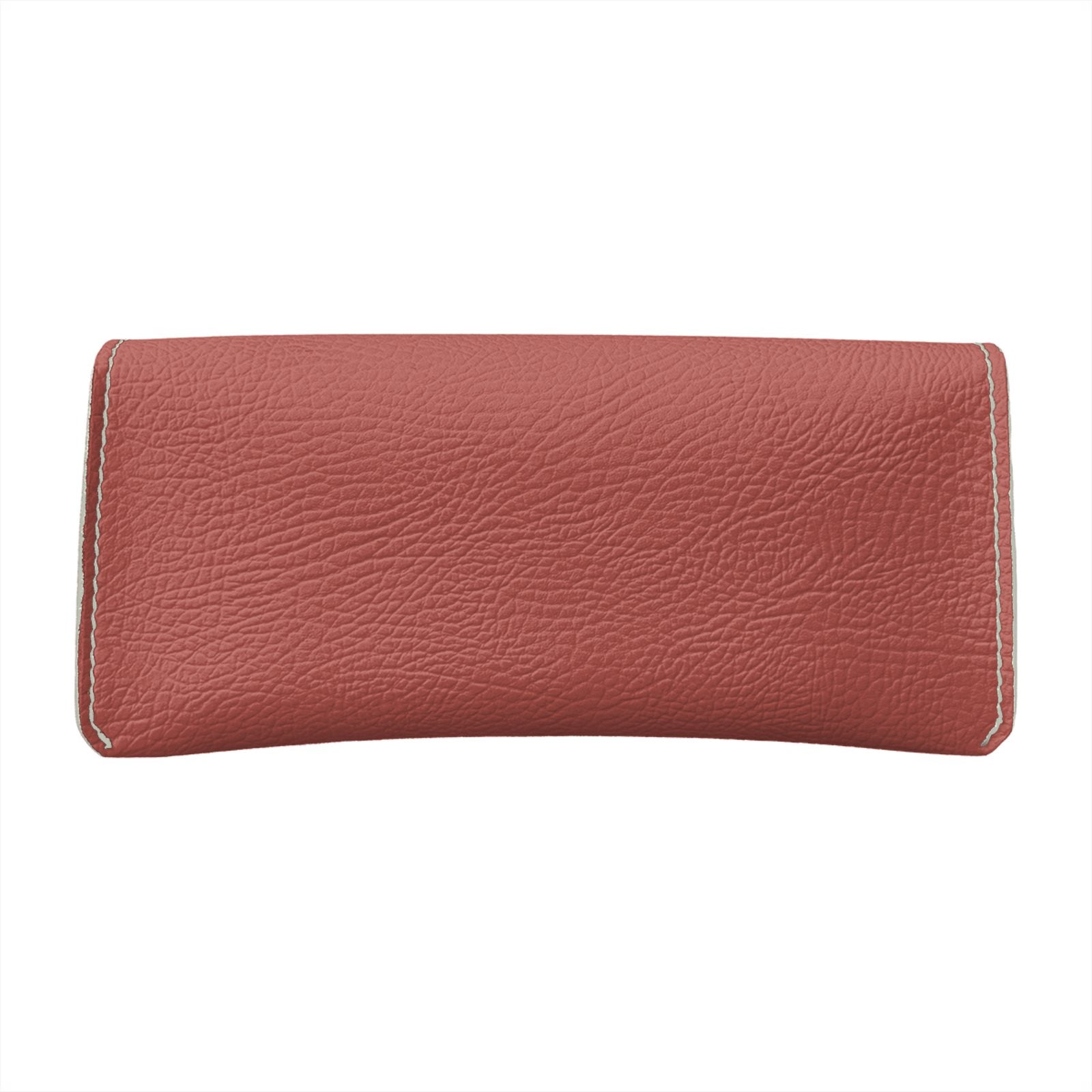 Leather Glasses Case in Brick