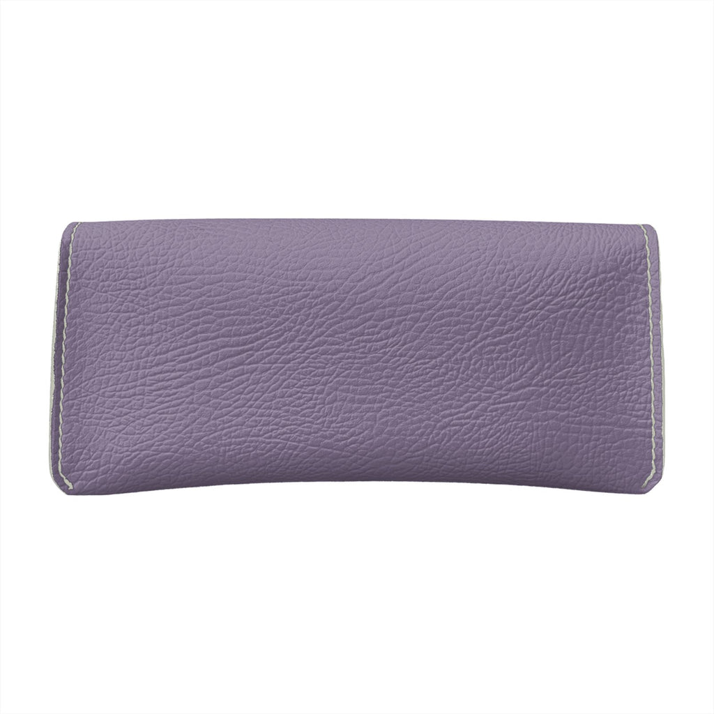 Leather Glasses Case in Wisteria