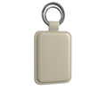 Leather Keyring in Dune