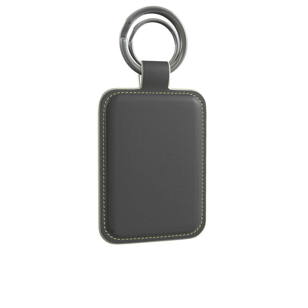 Leather Keyring in Twilight