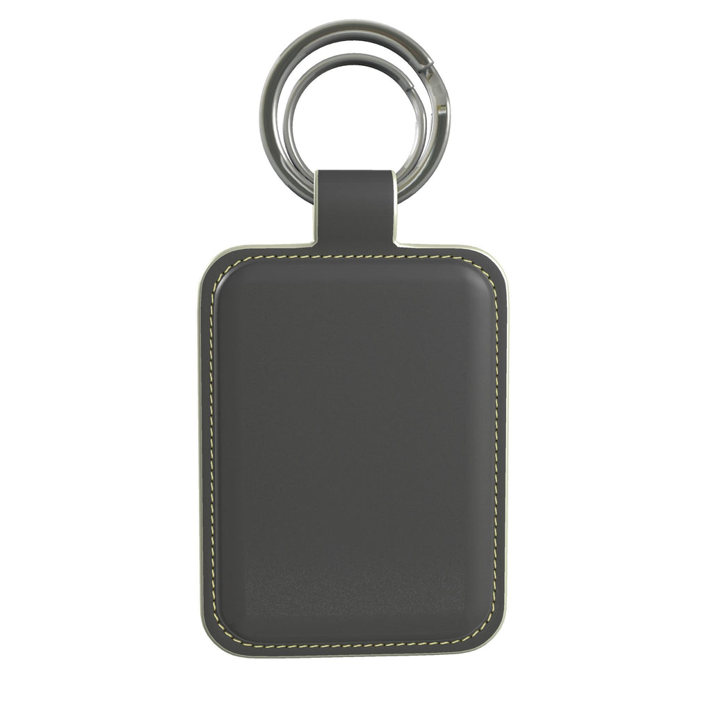 Leather Keyring in Twilight