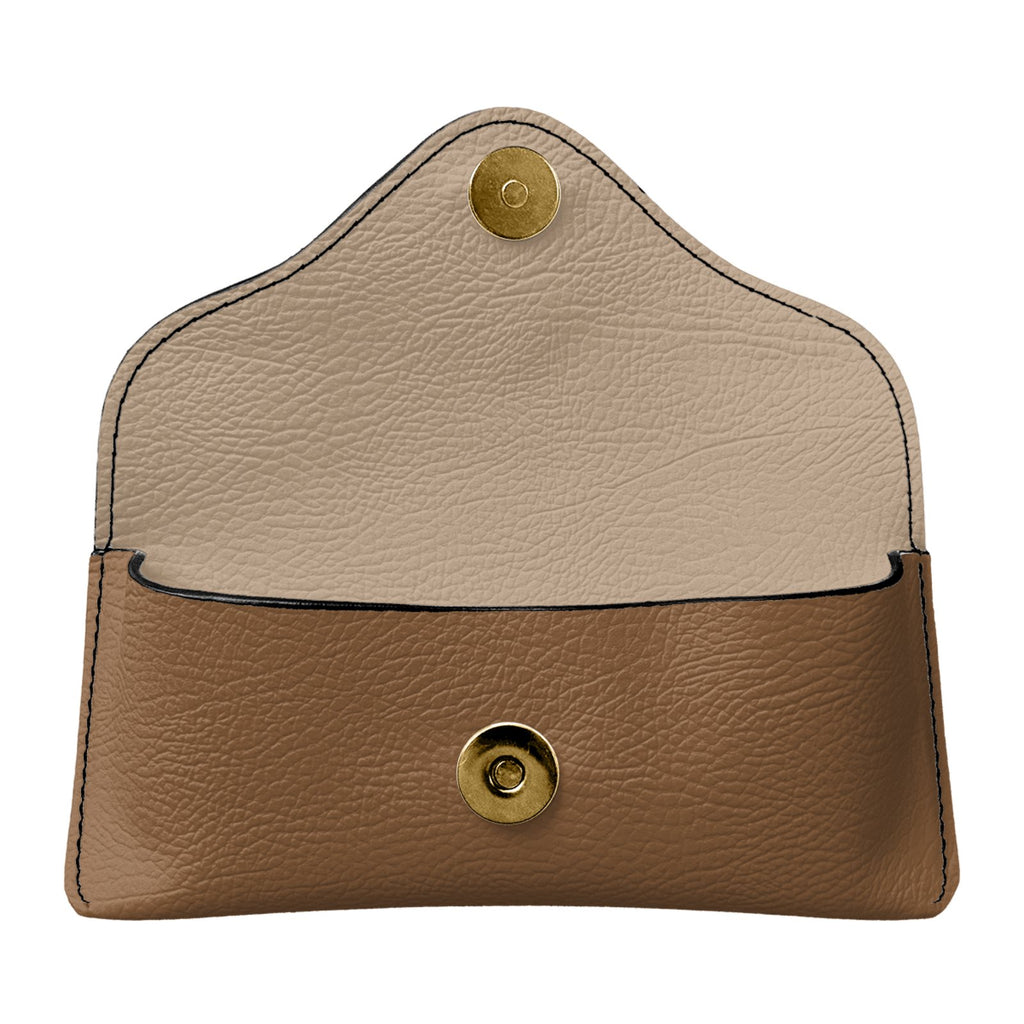 Leather Glasses Case in Caramel