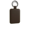 Leather Keyring in Expresso