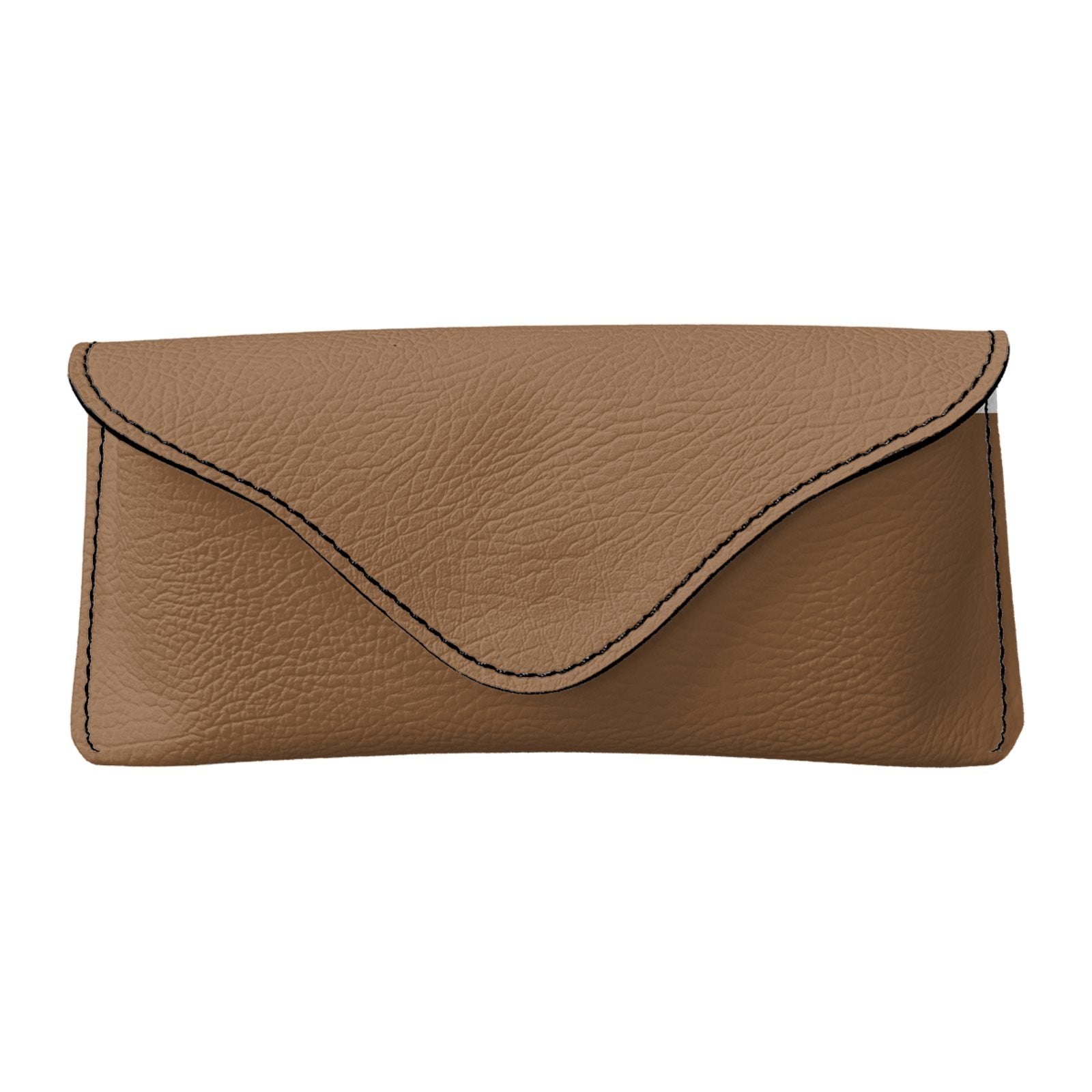 Leather Glasses Case in Caramel