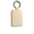 Leather Keyring in Buttercup