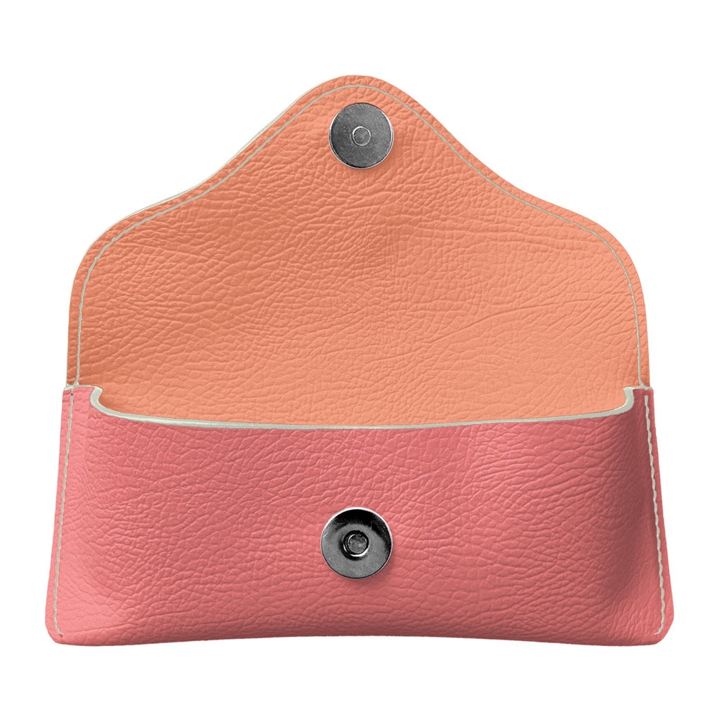 Leather Glasses Case in Flamingo