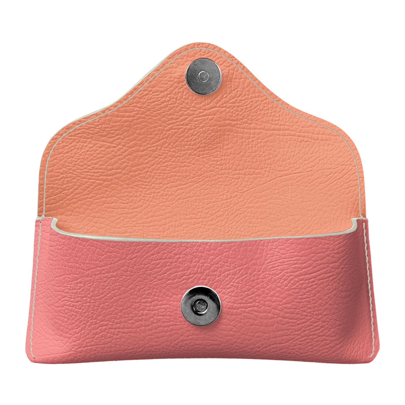 Leather Glasses Case in Flamingo
