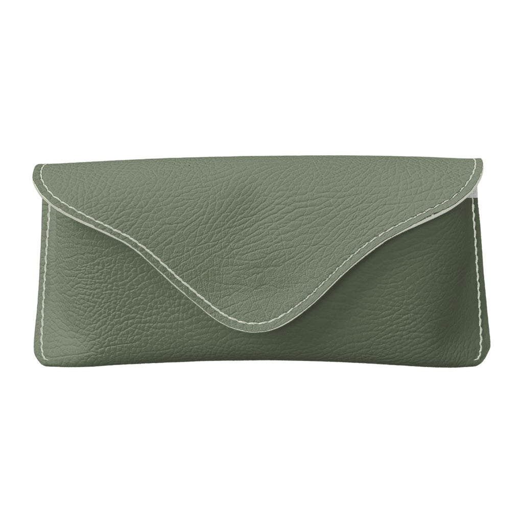 Leather Glasses Case in Juniper
