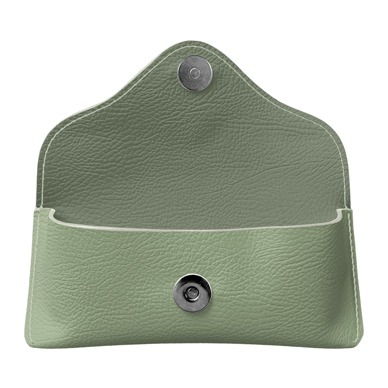 Leather Glasses Case in Sage