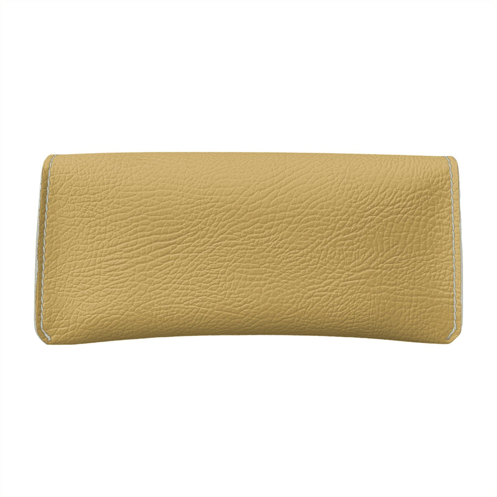 Leather Glasses Case in Marigold