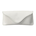 Leather Glasses Case in Linen
