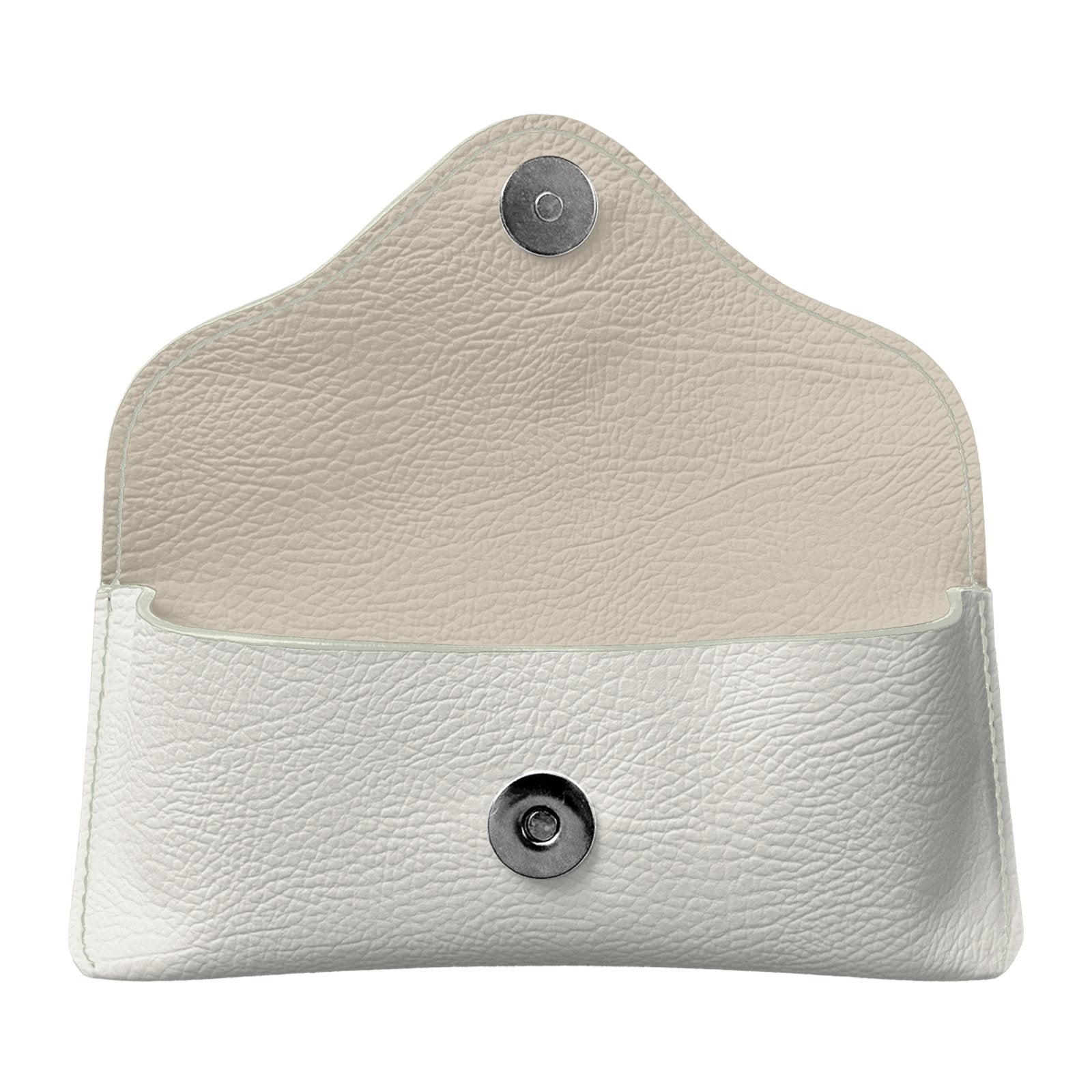 Leather Glasses Case in Linen