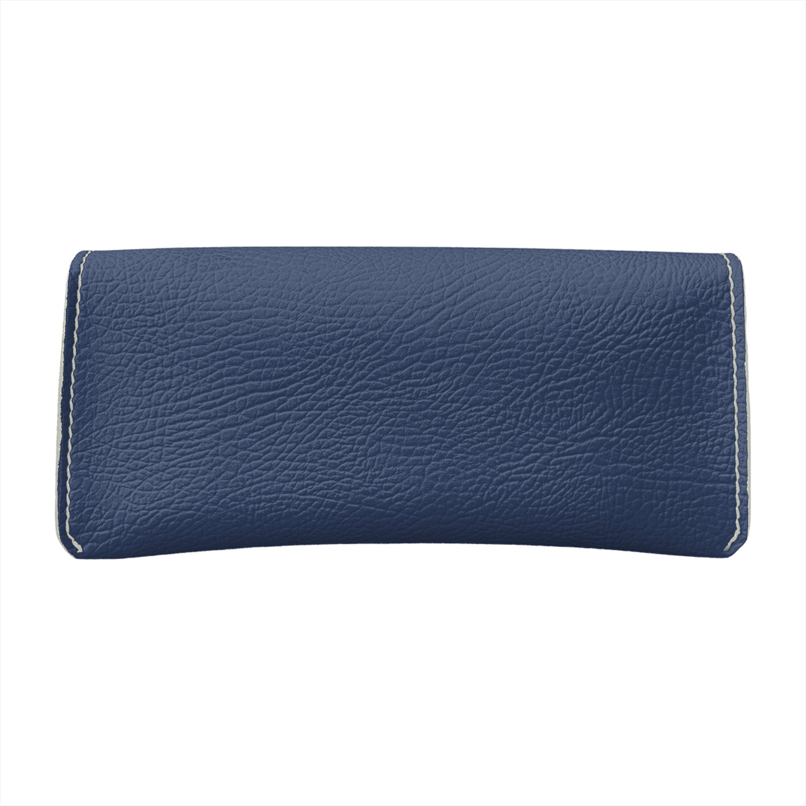 Leather Glasses Case in Harbor