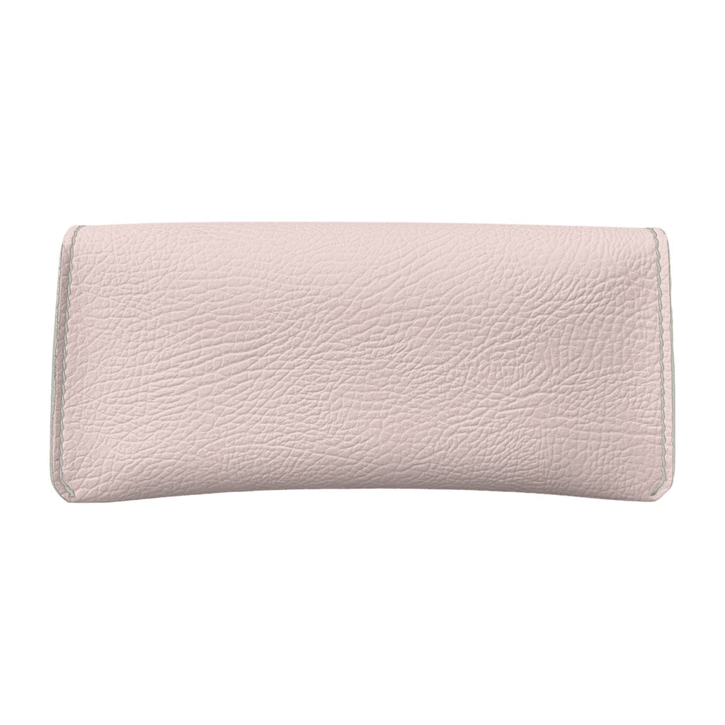 Leather Glasses Case In Blush