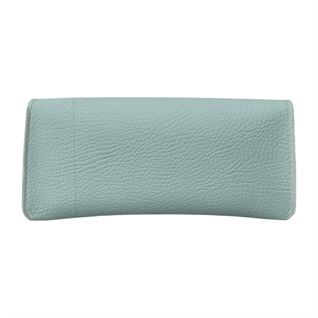 Leather Glasses Case in Pebble