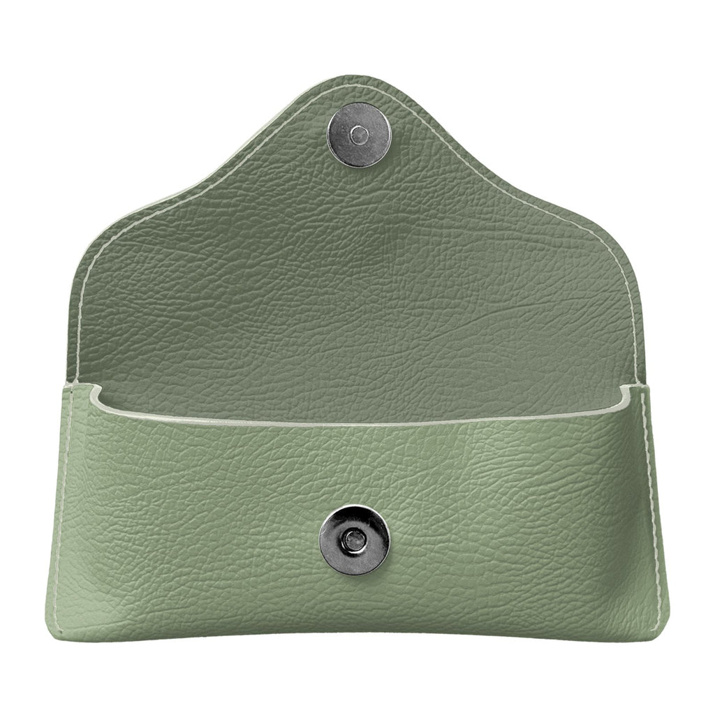 Leather Glasses Case in Sage