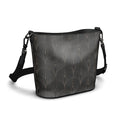 Noir Deco Large Leather Bucket Tote
