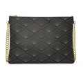 Noir Marquis Crossbody Bag With Chain