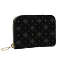 Noir Empire Small Leather Zip Wallet