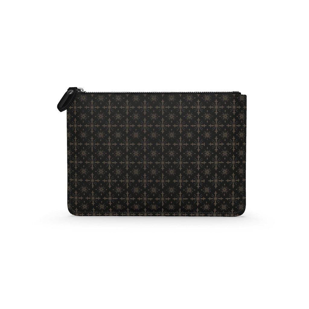 Noir Fleur Small Leather pouch