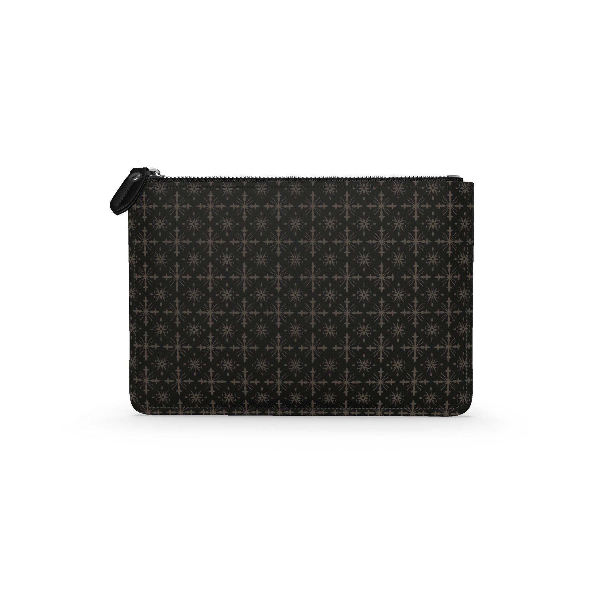 Noir Fleur Small Leather pouch