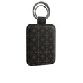 Noir Fleur Leather Keyring
