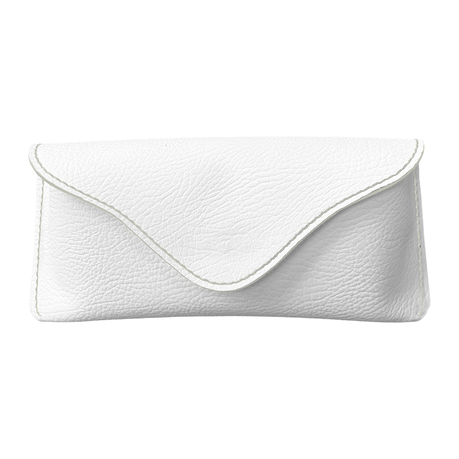 Leather Glasses Case in Snow