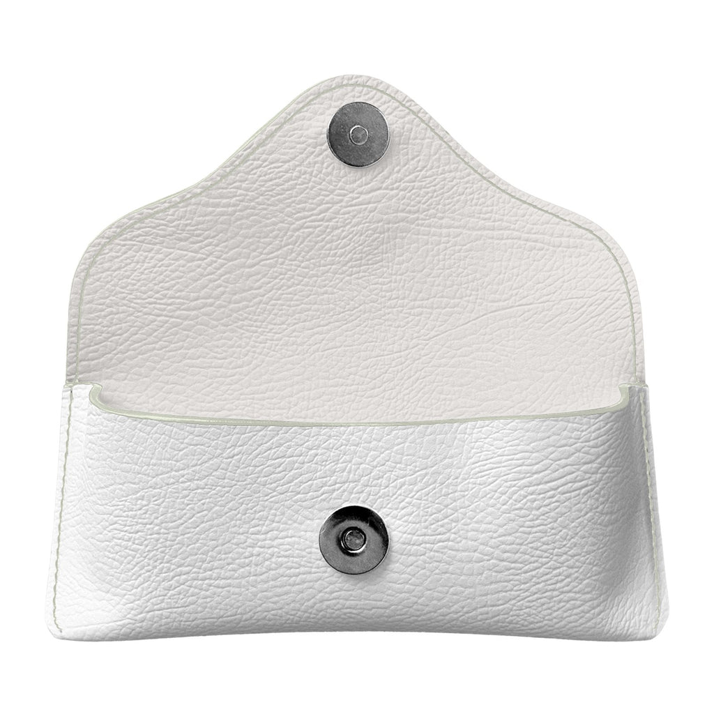 Leather Glasses Case in Snow