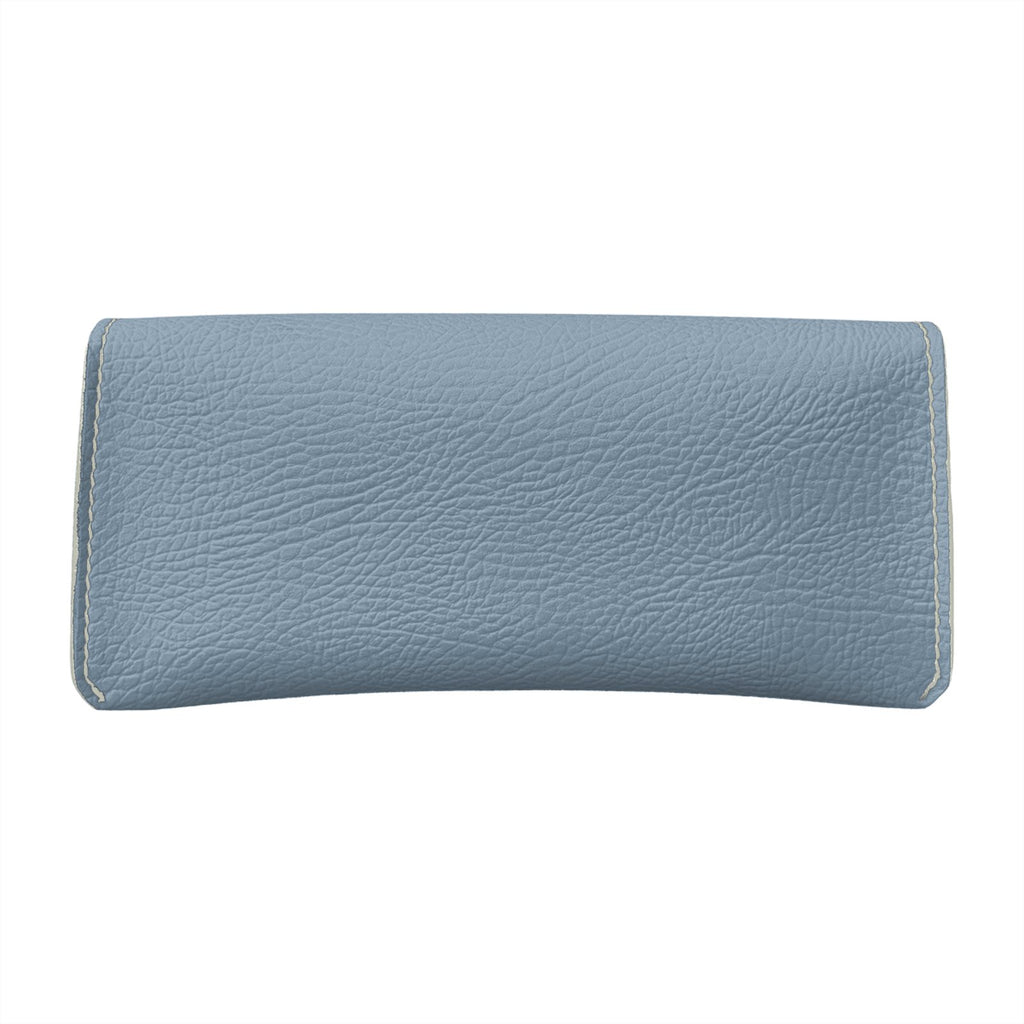 Leather Glasses Case in Ocean